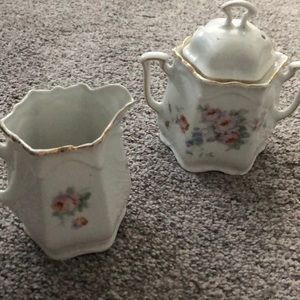 Cream and sugar